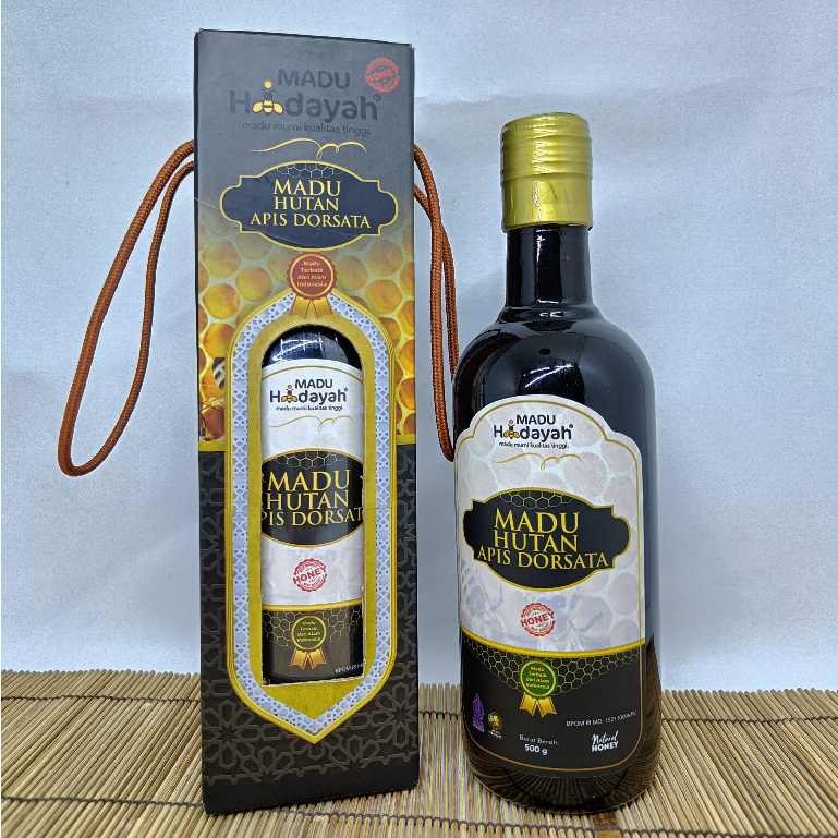 

Madu Hutan Apis Dorsata Premium Madu Murni Hidayah 500 gr