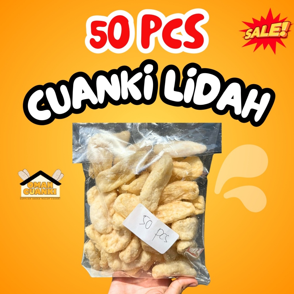 

50 Pcs Cuanki Lidah By Omah Cuanki