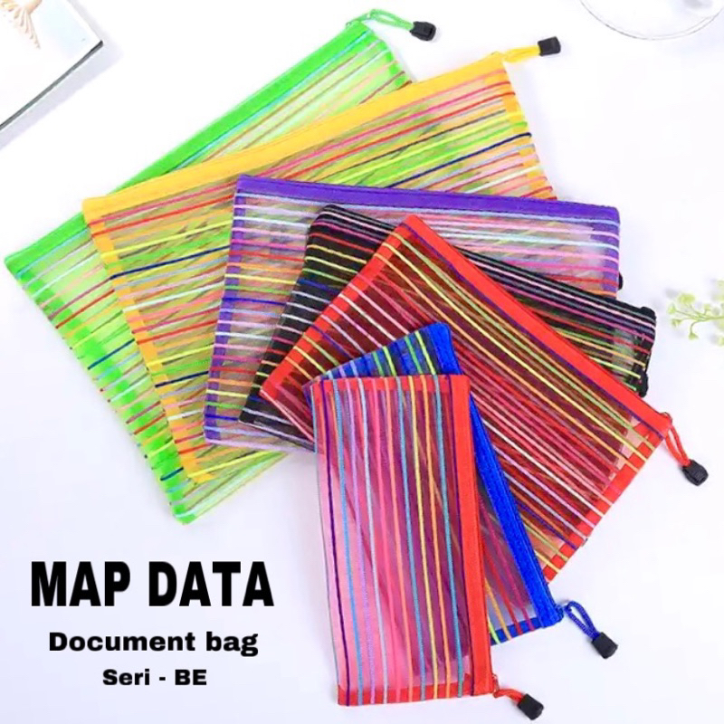 

HD Map Data Pouch Dokumen/Pouch Kosmetik/Pouch Make Up/Pouch Serbaguna