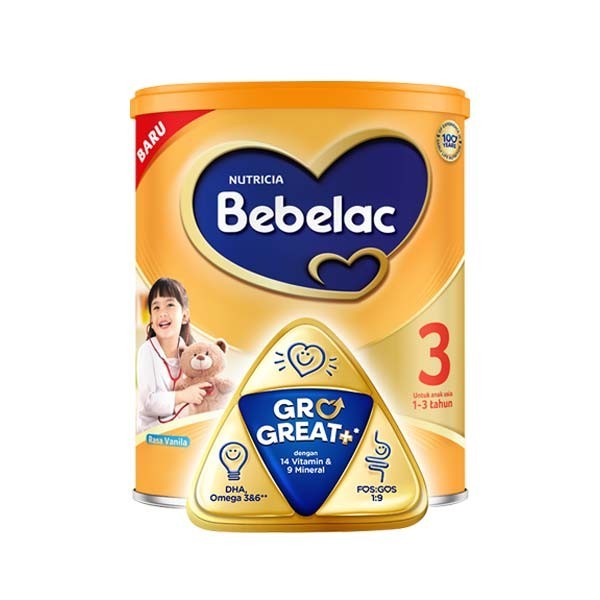 

SUSU BUBUK BEBELAC 3 VANILLA 800 GRAM