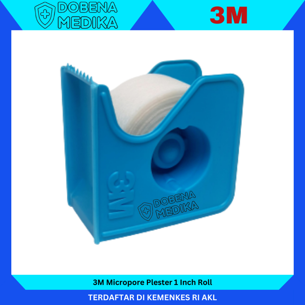 3M Micropore Plester Roll Putih 1 inch