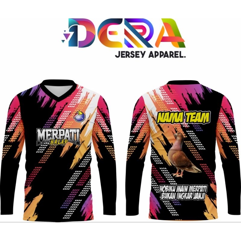 JERSEY MERPATI COSTUM DESAIN