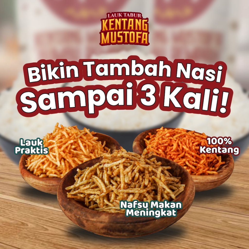 

Lauk Tabur Kentang Mustofa by Tapoji