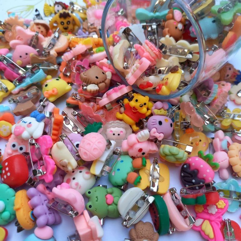 [ TWS_14 ] ISI 12 buah BROS Karakter Gemoy / Bros Hijab Bros Dagu Bros tas Bros Baju Bros topi Bros 