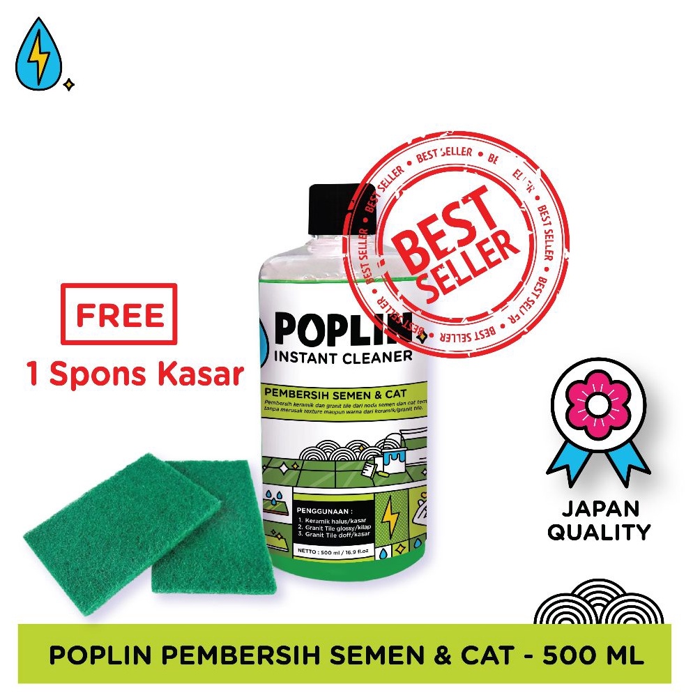Elegant POPLIN PEMBERSIH NODA DAN CAT PEMBERSIH KERAMIK GRANIT TILE