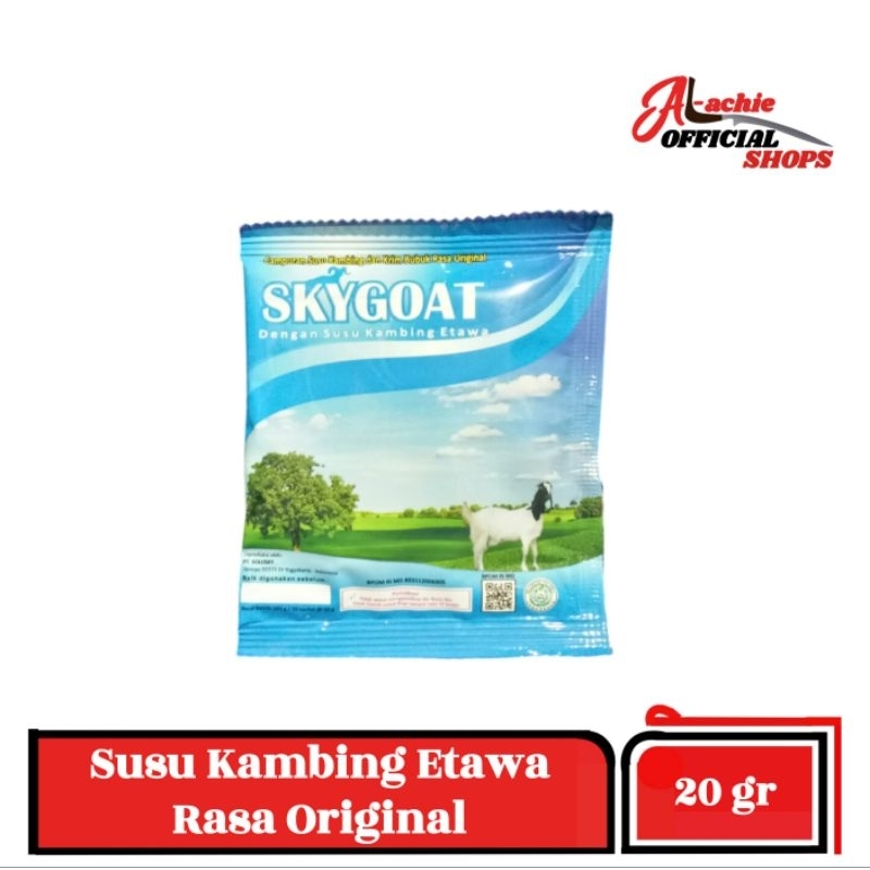 

SKYGOAT - Susu Kambing Etawa Bubuk Rasa Original 20gr