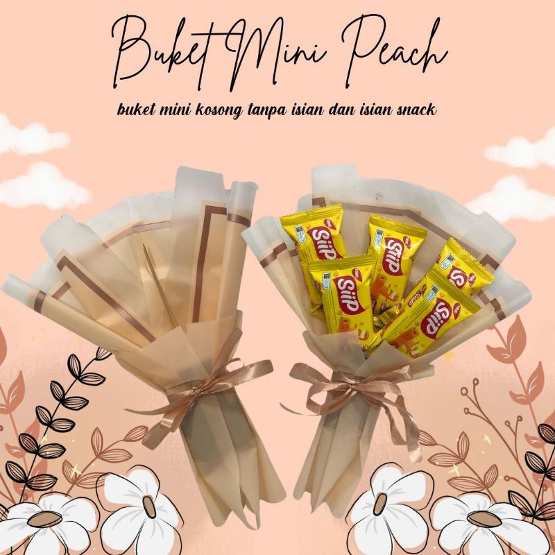 

BUKET MINI ISI SNACK DAN BUKET KOSONG WARNA PIECH
