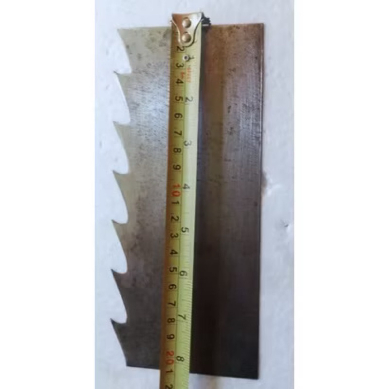 bahan pisau plt baja gergaji bekas