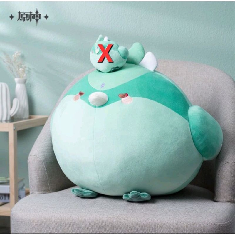 [ Official ] Genshin Impact - Xiao Alatus Big Mascot Teyvat Zoo Plushie - Boneka Official from miHoY