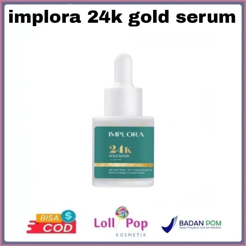 implora  24k gold serum