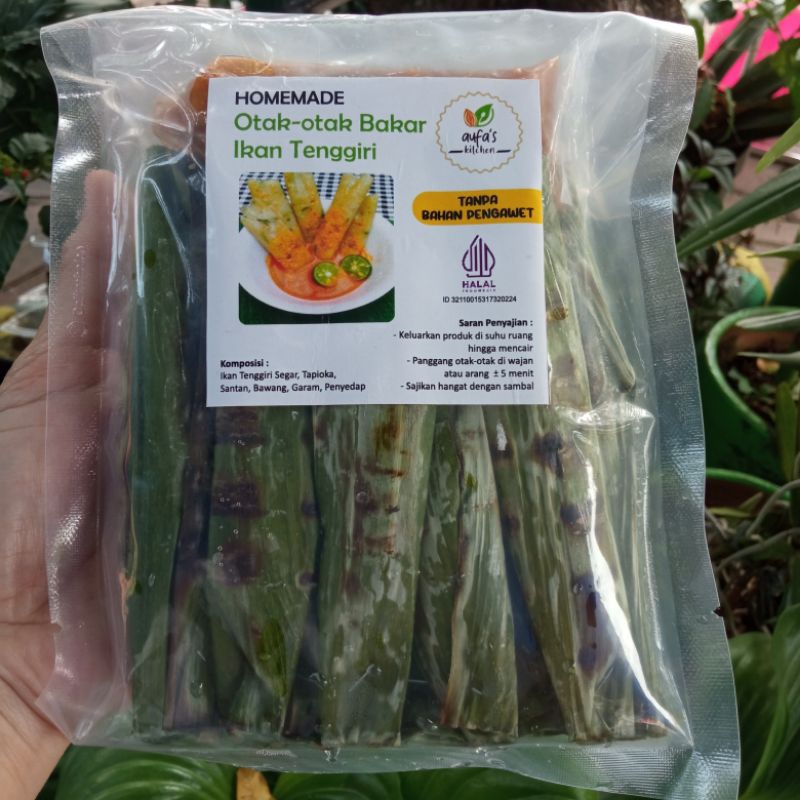 

Otak Otak Bakar Ikan Tenggiri Frozen Plus Sambal Kacang