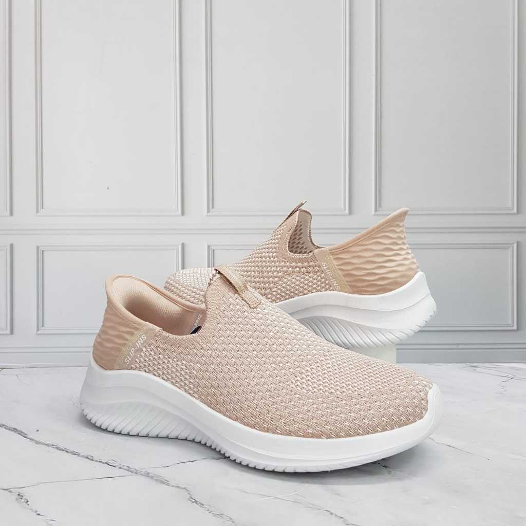 SEPATU SKECHERS SLIP INS SHINY WANITA/SLIP INS SHINY/SKECHERS WANITA/SEPATU SKECHERS