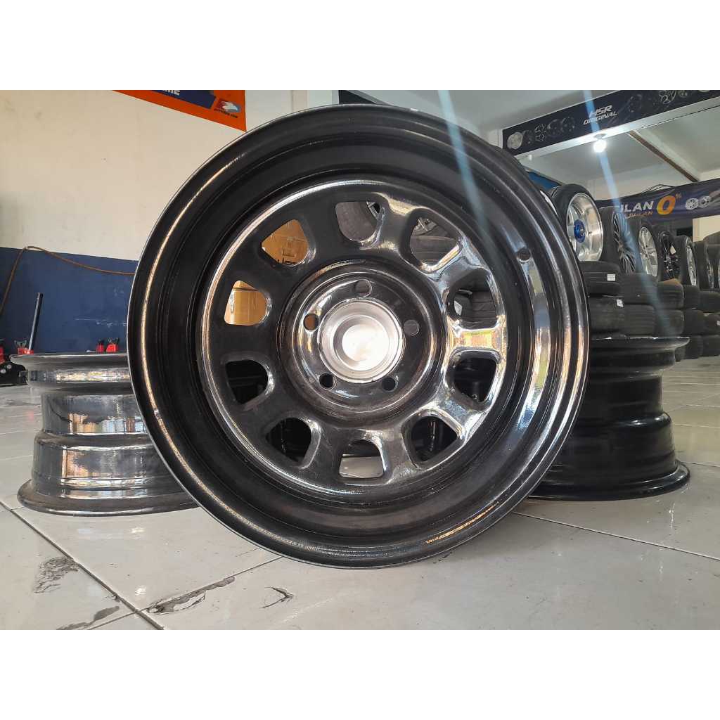 Velg Mobil Semi Kaleng Daytona R15 Lubang 5 Pnp Mobil Grandmax DLL