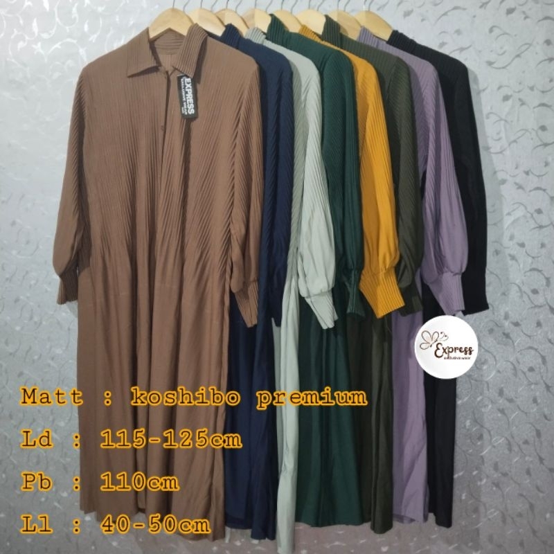 TUNIK PLISKET LIDI JUMBO TUNIK PLISKET JUMBO TUNIK JUMBO ( Bahan koshibo premium )