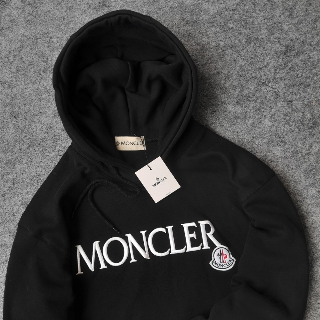 Hoodie Sweater Distro Pria Terbaru Unisex Moncl3r Full Tag Label