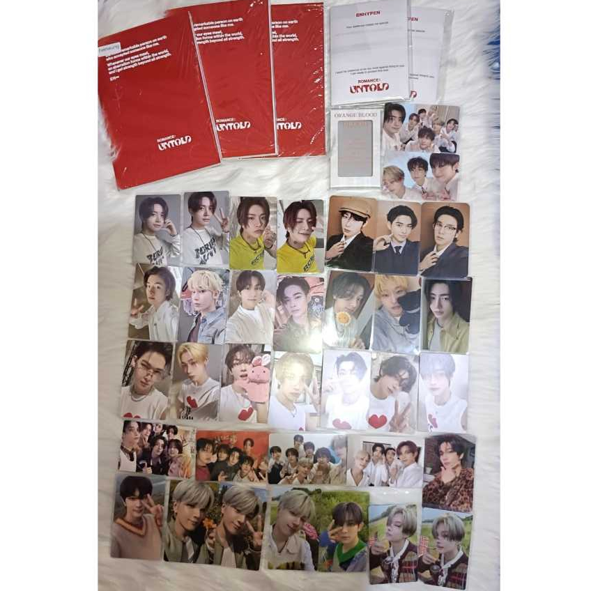 [CnC] READY OFFICIAL ENHYPEN RPC ALBUM (WEVERSE VER.) SEASON GREETING SG24 ENHYPEN PHOTOCARDS