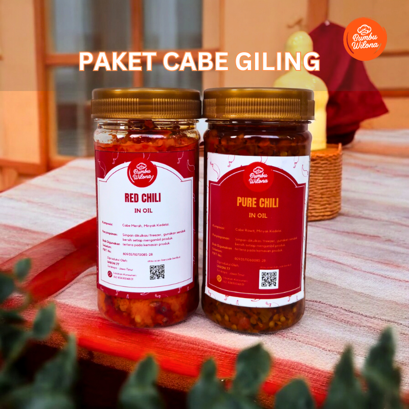 

PAKET CABAI INSTAN BUMBU WILONA