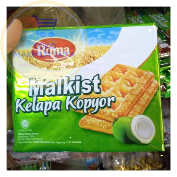 

KOPYOR KELAPA ROMA MALKIST 200gr