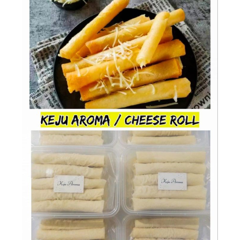 

keju aroma | cheese roll isi 10