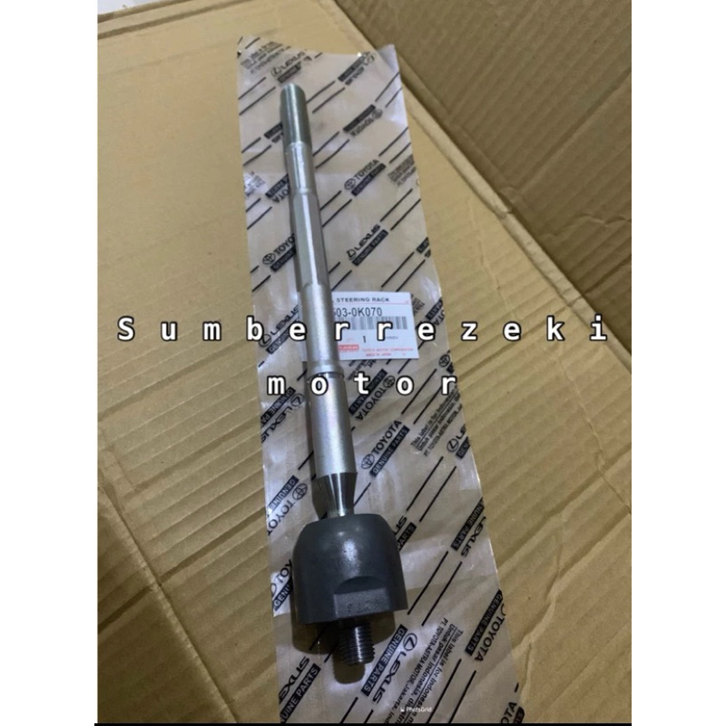 Rack end long tie rod toyota fortuner VRZ SRZ 2016 2017 2018 2019 2020 original