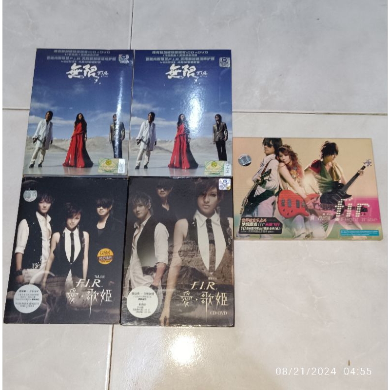 CD / dvd Mandarin F. I. R-Unlimited / F. I. R-Love, Diva / F. I. R-Tribe
