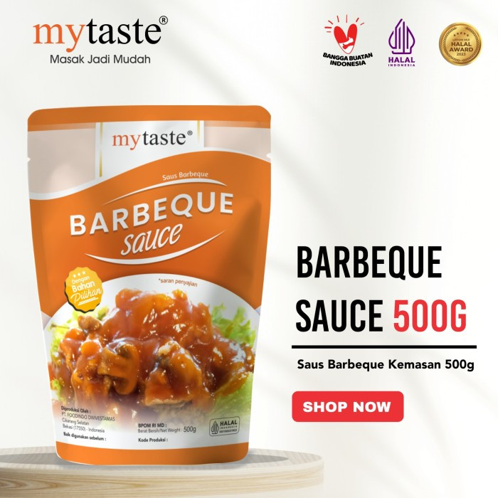 

Mytaste Barbeque Sauce / Saus BBQ 500 gr