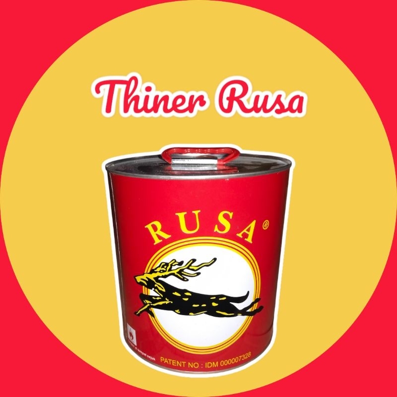 Thiner /Tiner/Thiner ND /Thiner Rusa Merah ukuran 0,8ltr