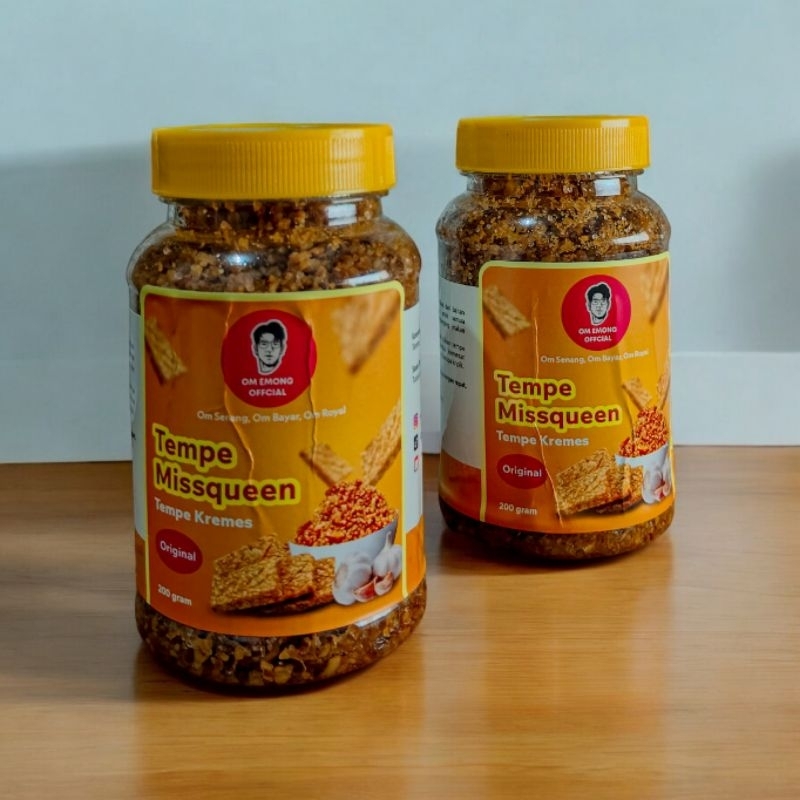 

Tempe misqueen - kremesan tempe 200gr