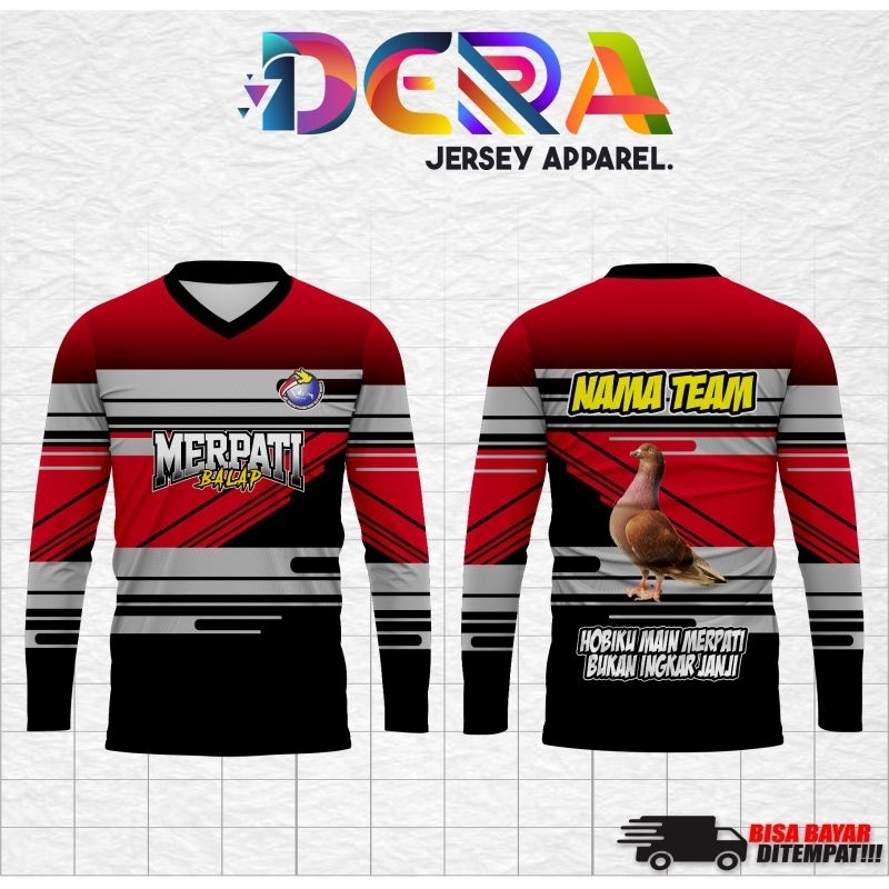 JERSEY MERPATI COSTUM DESAIN
