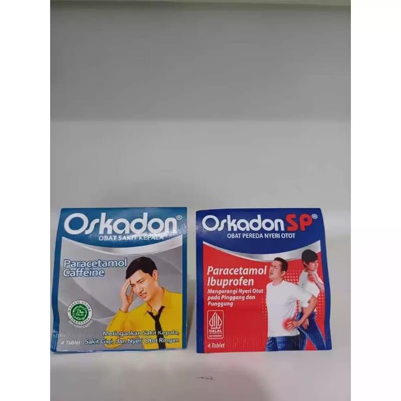 Oskadon (Sakit Kepala) | Oskadon SP (Sakit Pinggang)