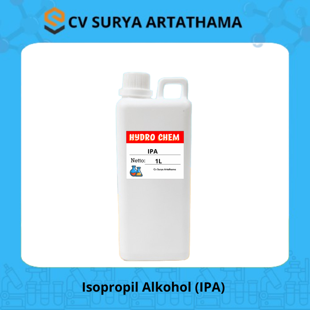 Isopropil Alkohol 1 Liter - Alkohol Murni - IPA - Isopropil Alcohol - Alcohol Murni