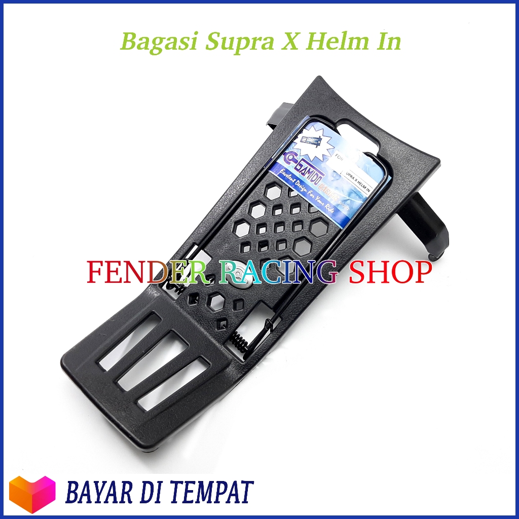 Bagasi Supra X Helm In - Bagasi Tengah Supra X 125 Helm In - Dudukan Besi Barang Honda Helm-In