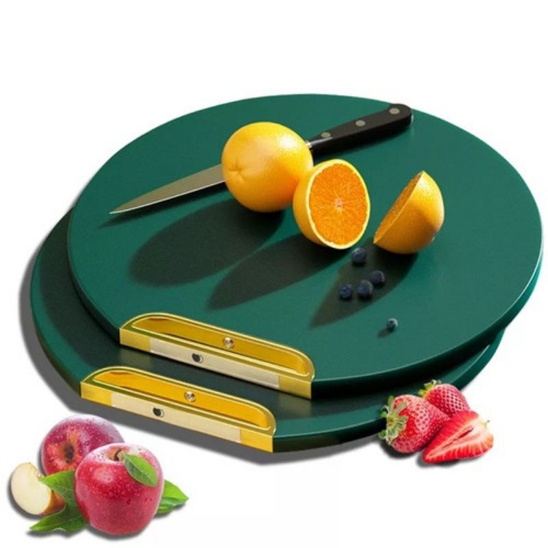 Talenan Anti Jamur Bulat Tebal / Talenan PE Anti Jamur / Premium Cutting Board
