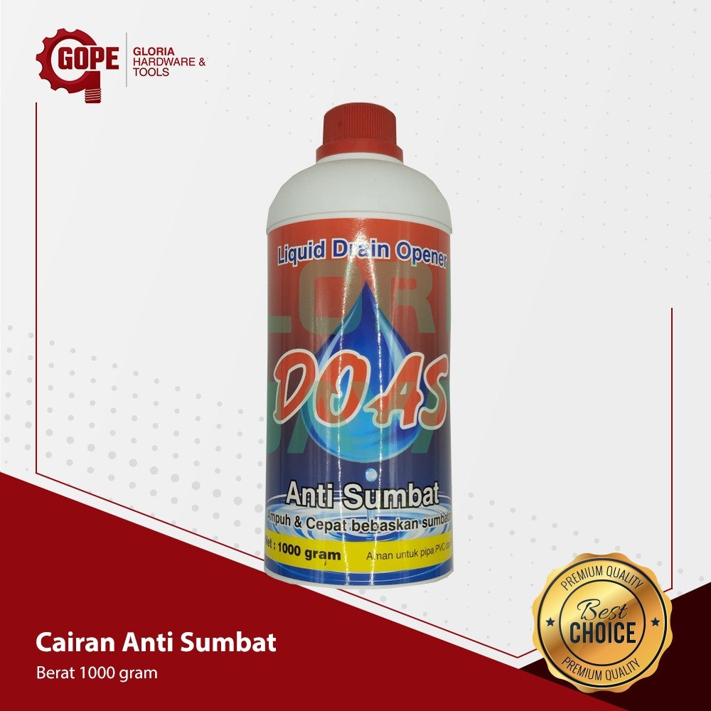 

Cairan Anti Sumbat Penguras WC Mampet 1 Liter