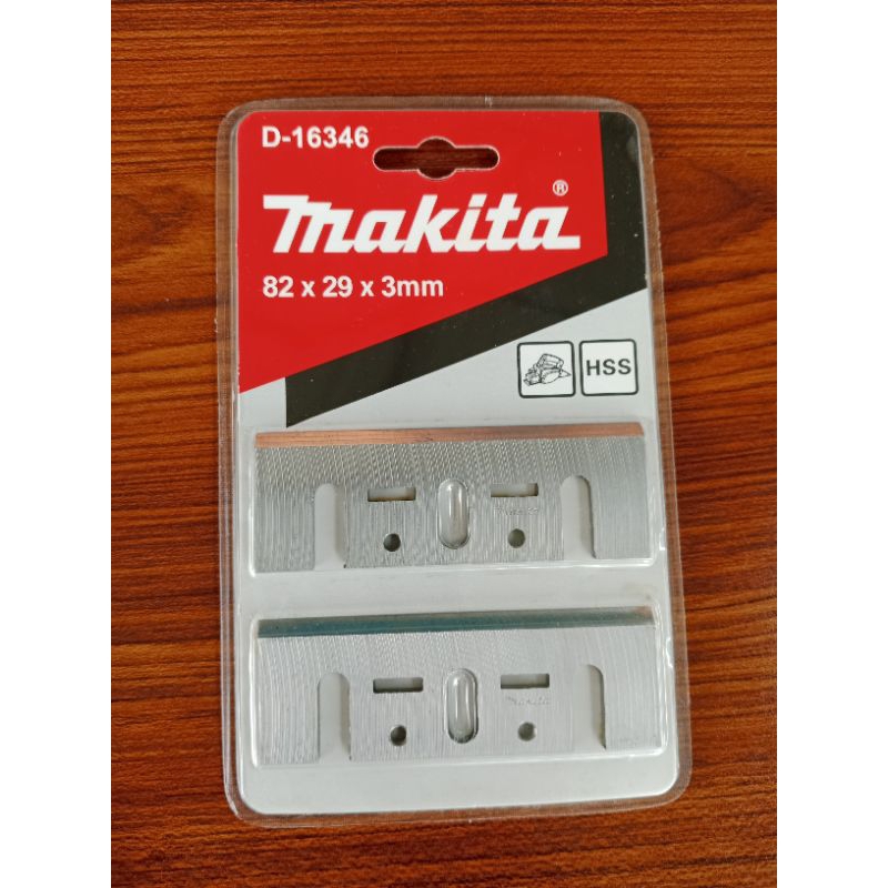 Mata pisau serut ketam Mata Planer Makita Asli 82 mm D-16346