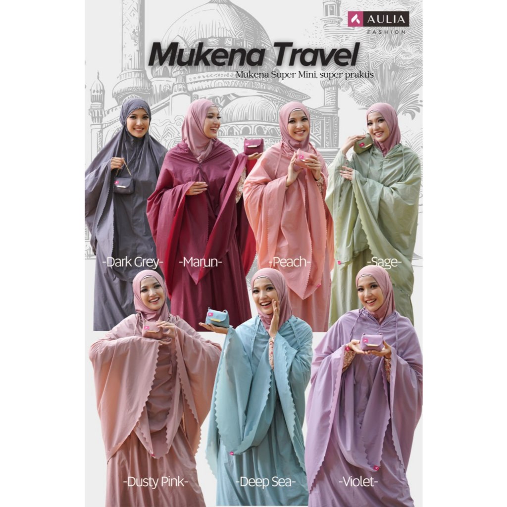 #Mukena #Fashion Wanita #Mukena Travel #Aulia Fashion