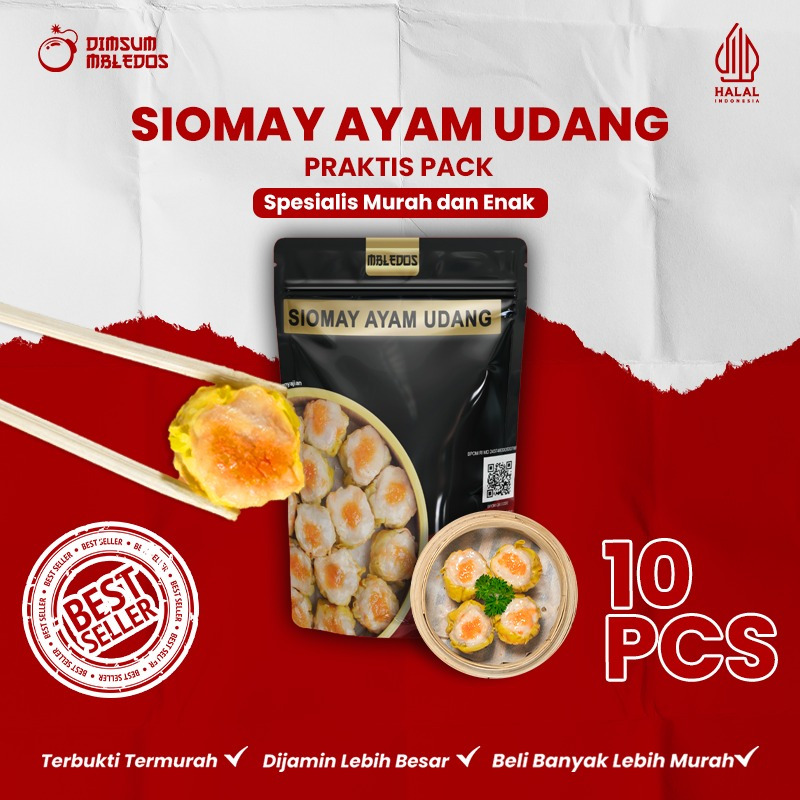 

Dimsum Siomay / Siomay Ayam Udang Isi 10 Pcs – Frozen Food Halal Mbledos Praktis Pack