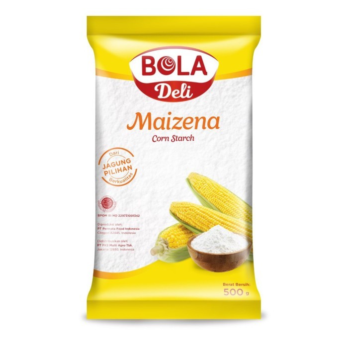 

MAIZENA BOLA DELI UKURAN 500GR DAN 1KG / TEPUNG MAIZENA BOLA