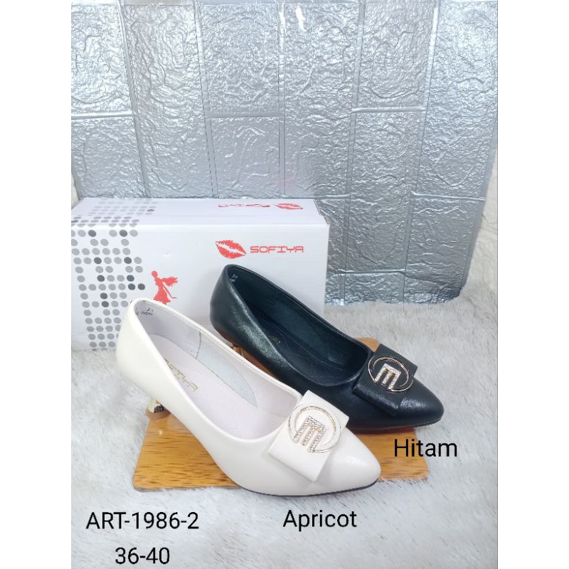 sepatu heels wanita import sofiya 1986-2