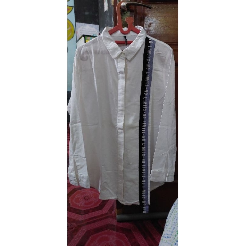 PL kemeja putih colorbox size L