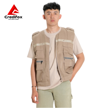 Credifox Adventure - Rompi tactical - rompi cargo - vest pria casual - rompi vest lapangan - rompi v
