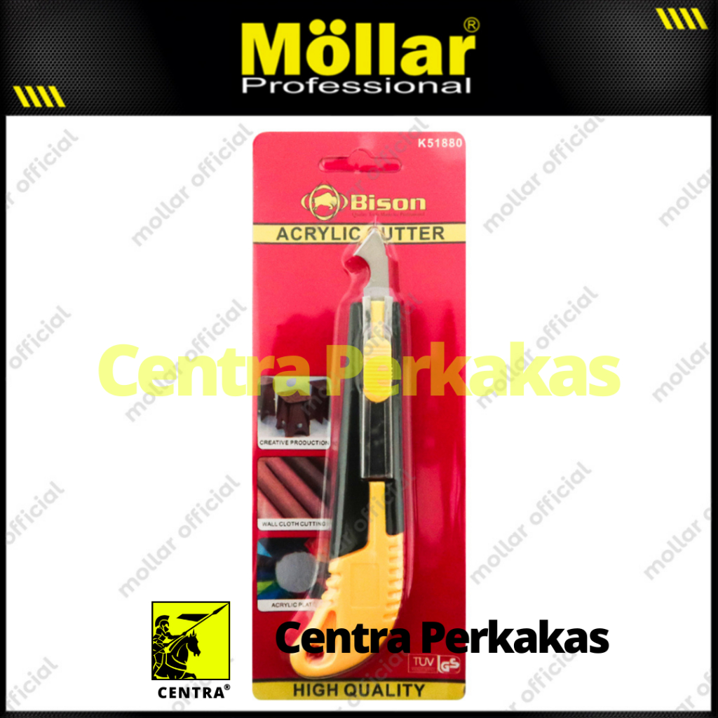

[SATUAN] Pisau Akrilik Bison Acrylic Cutter