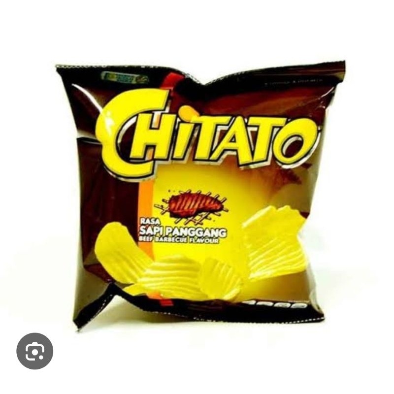 

Chitato Sapi Panggang 15gr 1 pcs / Chitato Snack Keripik Kentang 15gr / Chitato Jajan Keripik 2000an