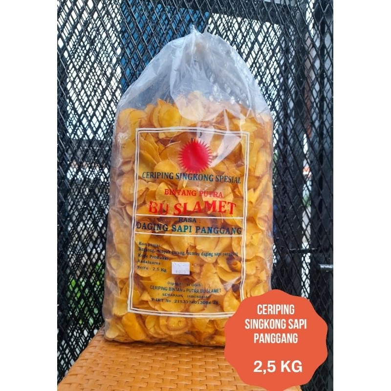 

CERIPING SINGKONG SPESIAL BU SLAMET kemasan 2,5 kg
