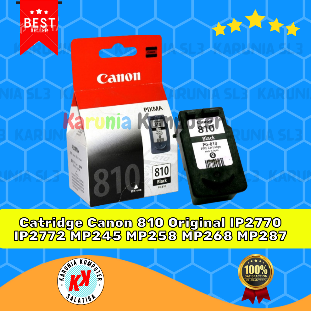 Tinta Canon PG810 PG-810 PG 810 Black
