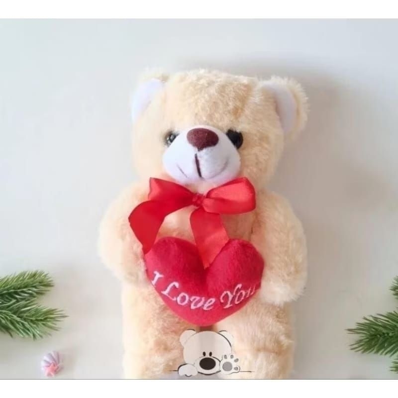 Boneka Beruang Teddy Bear I LOVE YOU Bear I Love You Bear Mini I Love You Boneka Teddy Bear Mini I L