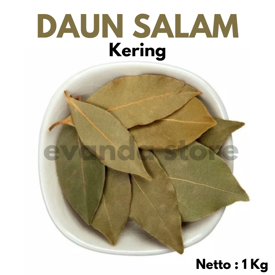 

TERMURAH 1Kg Daun Salam Kering Kualitas bagus