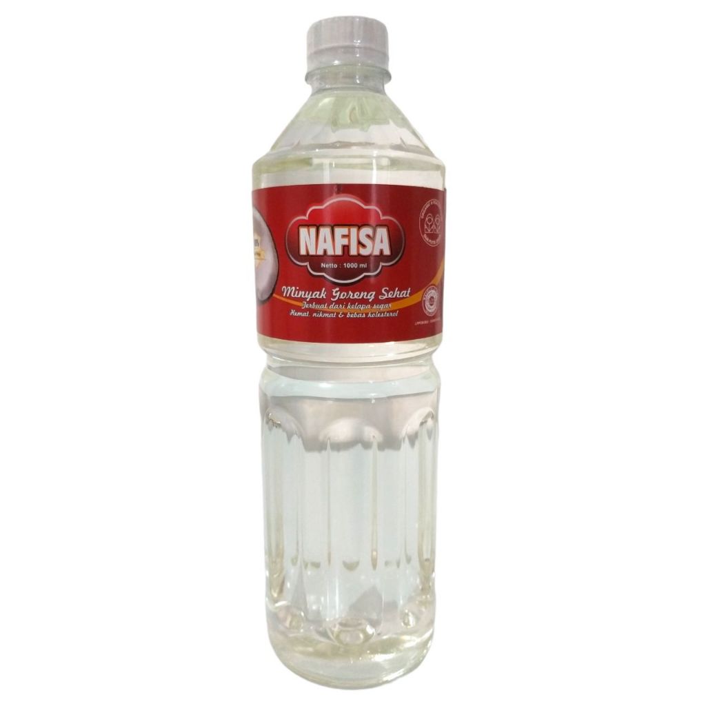 

Minyak Goreng Kelapa Organik Bebas Kolesterol Nafisa - Minyak Goreng Kelapa Murni 1 Liter