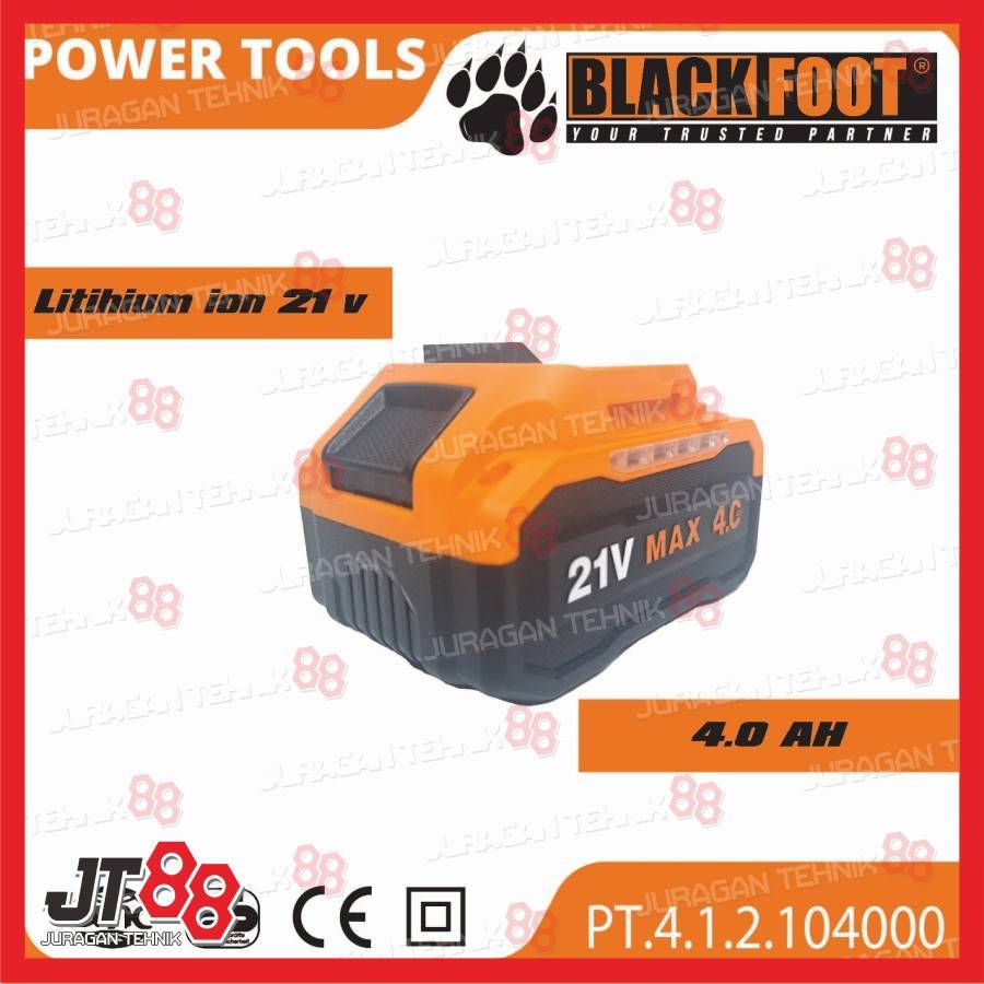 Blackfoot Battery Mesin Bor Cordless Baterai Lithium ion 21V Batre LXT