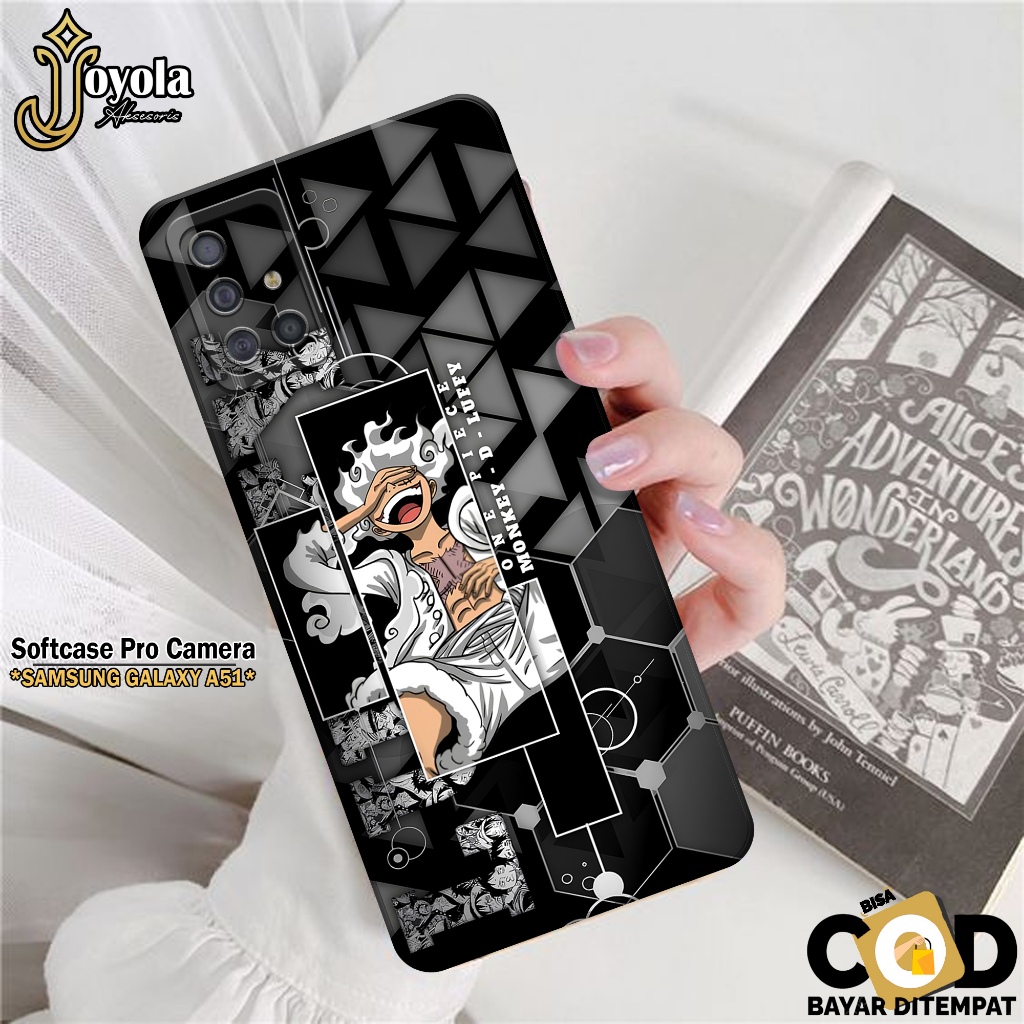 Softcase Samsung Galaxy A51 Terbaru Silikon Pro Camera Fashion Case Anime Kesing Samsung Galaxy A51 